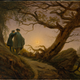 “Two Men Contemplating the Moon” (1825–30) by Caspar David Friedrich.